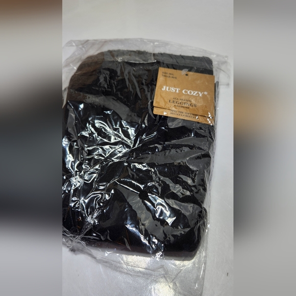 Just Cozy All Season Leggings Quality And Comfort Without Faux Fur Lining - Picture 2 of 4